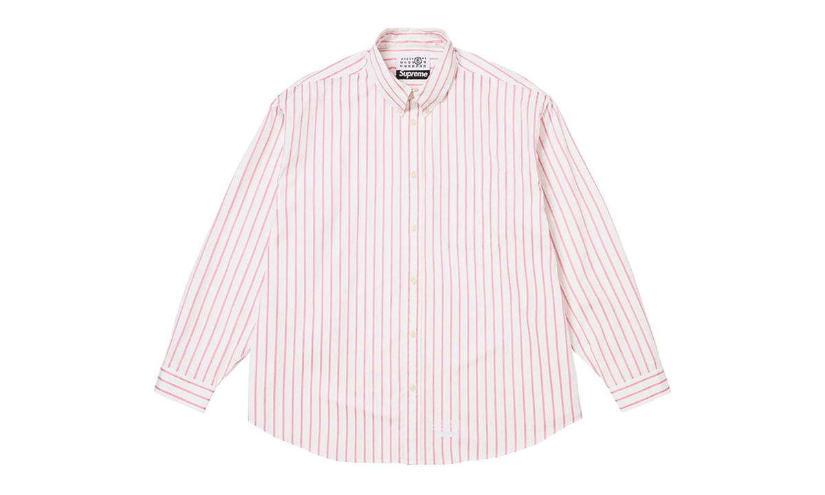 MM6 Maison Margiela Stripe Shirt "SS26 - White" SU27190
