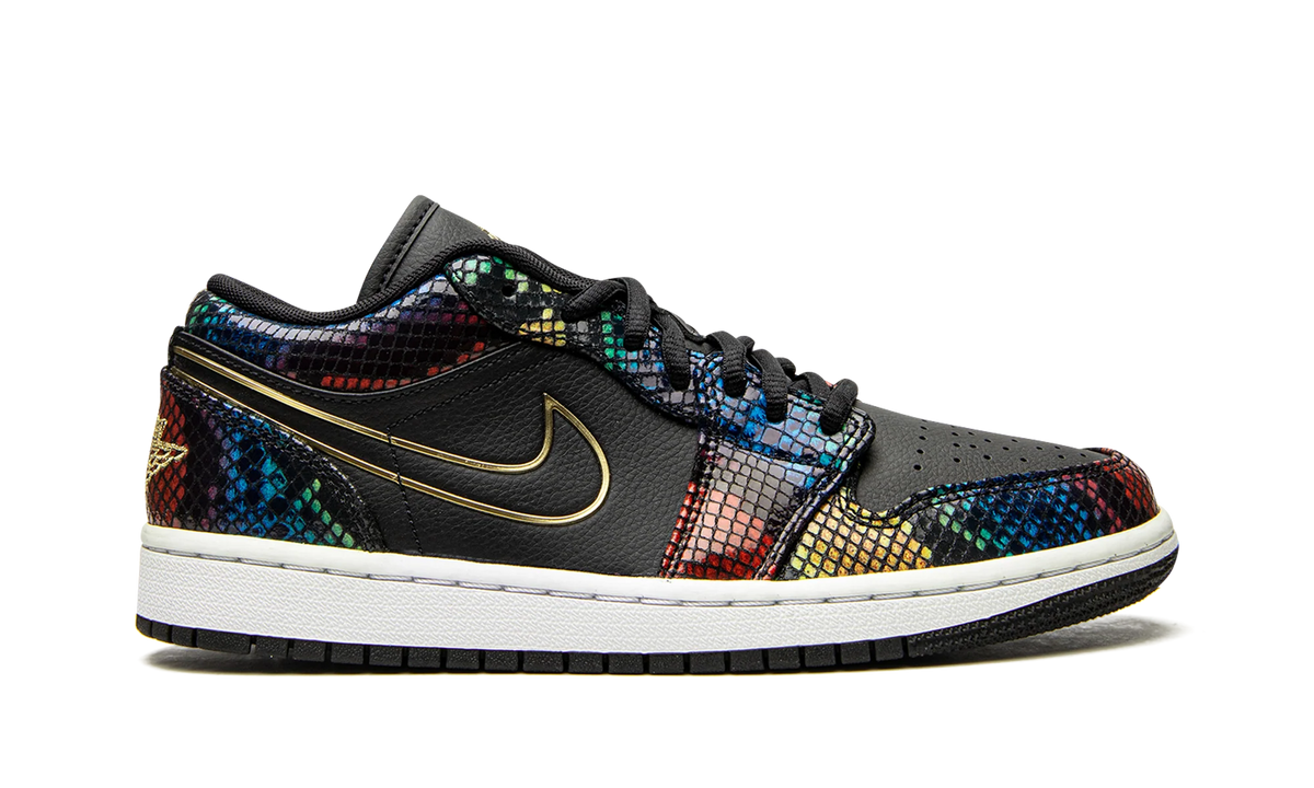 Air Jordan 1 Low WMNS "Multicolor Snakeskin" CW5580 001