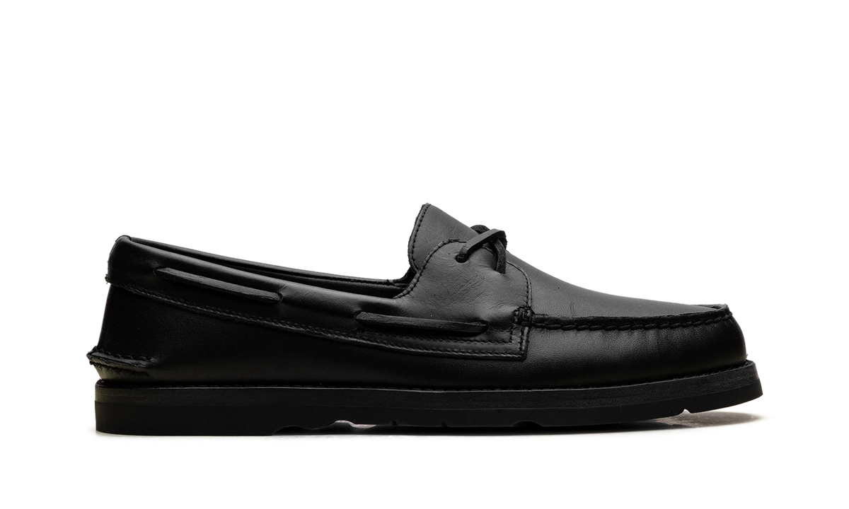Vachetta Leather Boat Shoe "Todd Snyder Black" 17185745