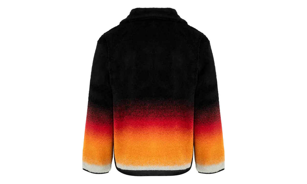 Gradient Fleece Quarter Zip Sweatshirt "Gradient - Black" M AW25 JK 376 01 EX SKI GRAD