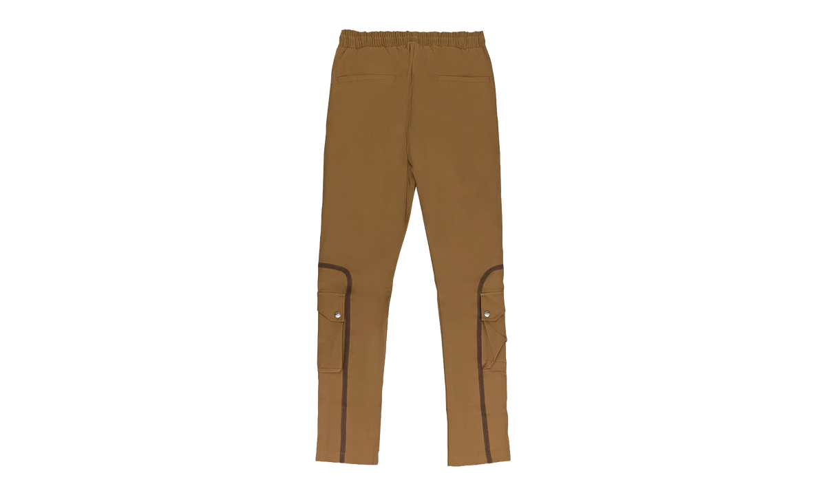 CANVAS CARGO PANTS "Brown" RHD-MBTM-0198