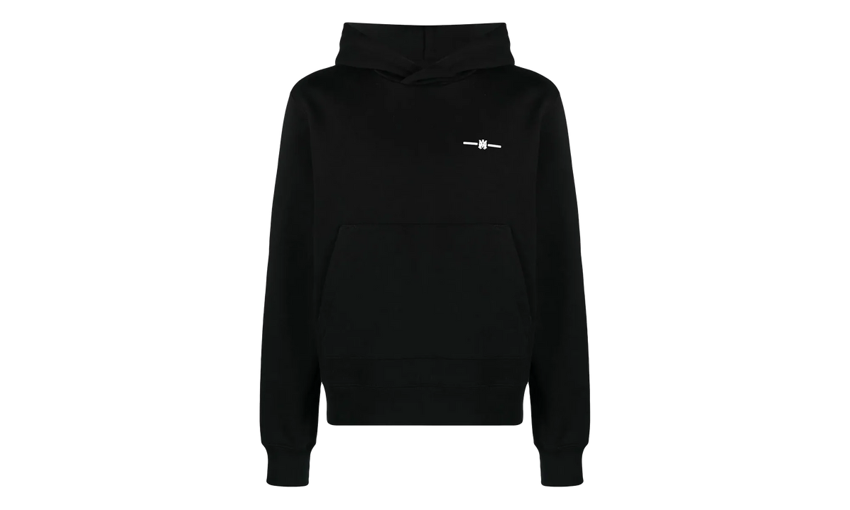 Micro MA Bar Pullover Hoodie "Black" PS23MJL034 001