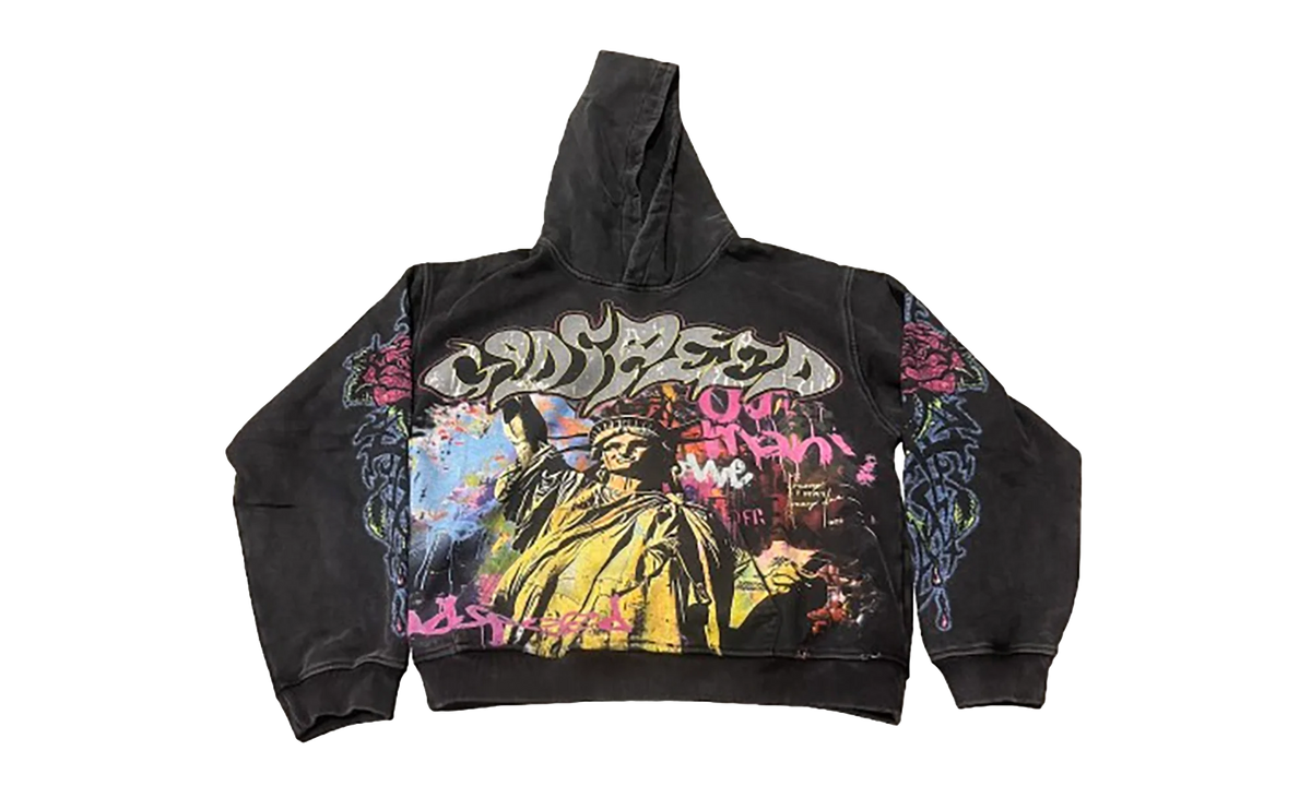 Vandal Hoodie "Black Wash" GS018