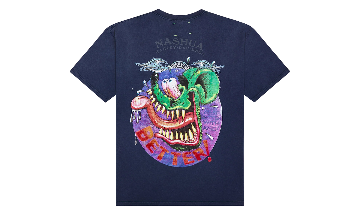 The Kiss Tee "Navy" BWA19