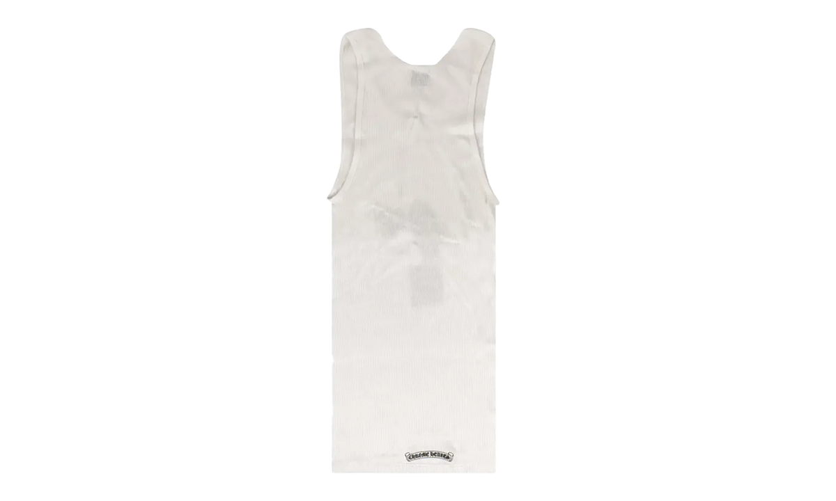 Ribbed Richard Stark Tank Top "White" CHRM0933