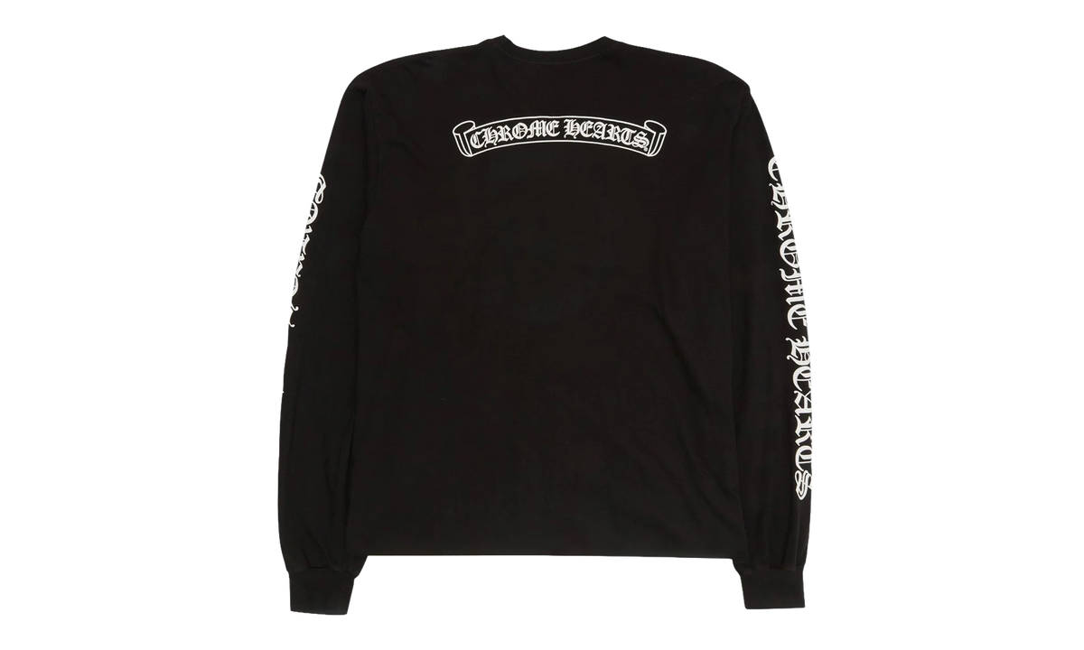 Scroll Logo Long Sleeve T-Shirt "Black / White" CHRM1127
