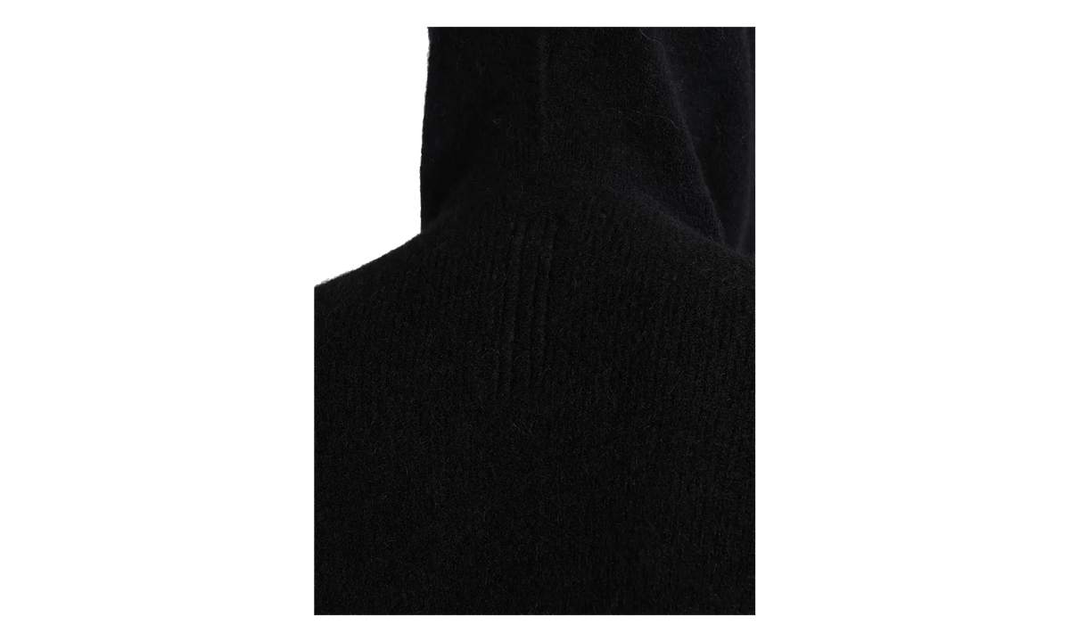 Knitted Hun Hoodie "Black" RR02E1698 KWP 09