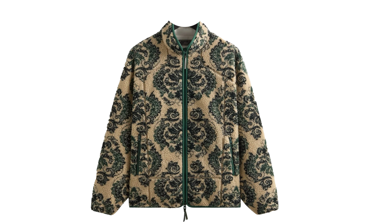 Damask Floral Sherpa Harper Jacket "Eternal" KHM010821 246