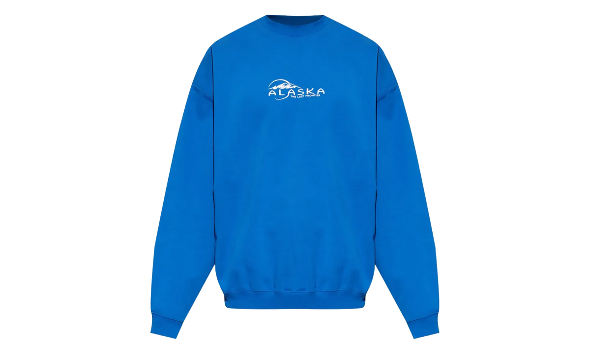 Alaska Tourist Sweatshirt "Blue" ME76CW255A BLUE