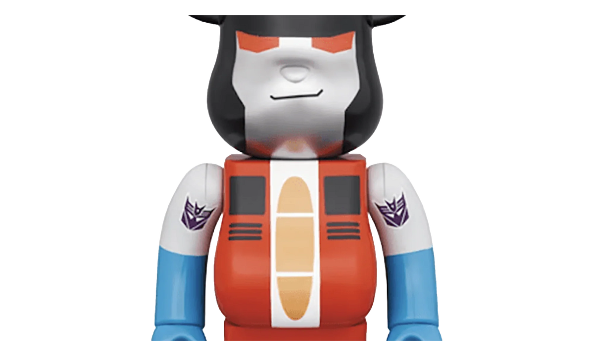 Bearbrick Transformers Starscream "100% & 400% Set" MEDI3066