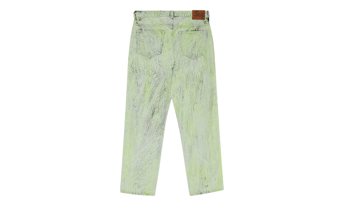 Crackle Regular Jeans "White" SU26949
