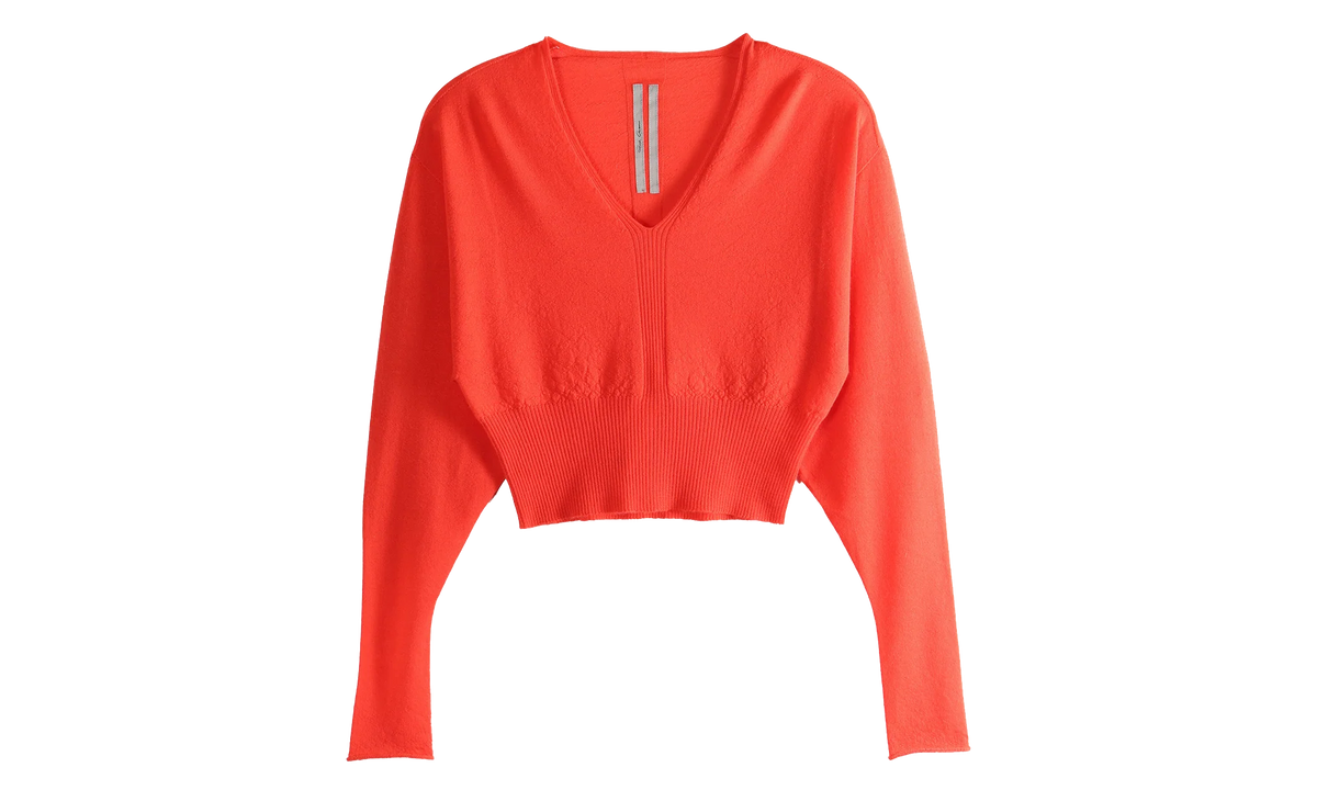 V Cropped Top WMNS "Coral" RP01F6665 WS 83