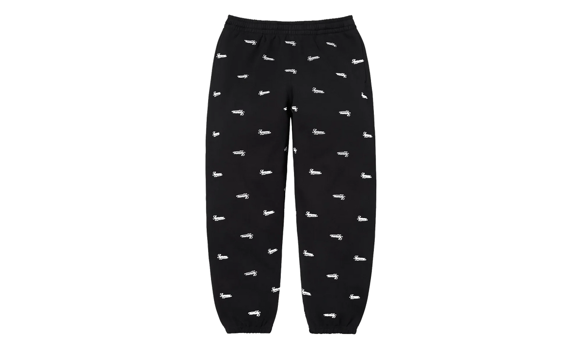 Repeat Script Sweatpants "FW25 - Black" SU27085