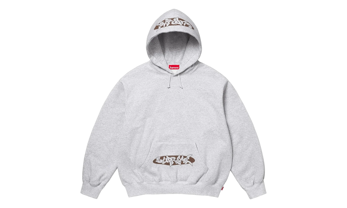 New World Order Hooded Sweatshirt "SS25 - Ash Grey" SU26928