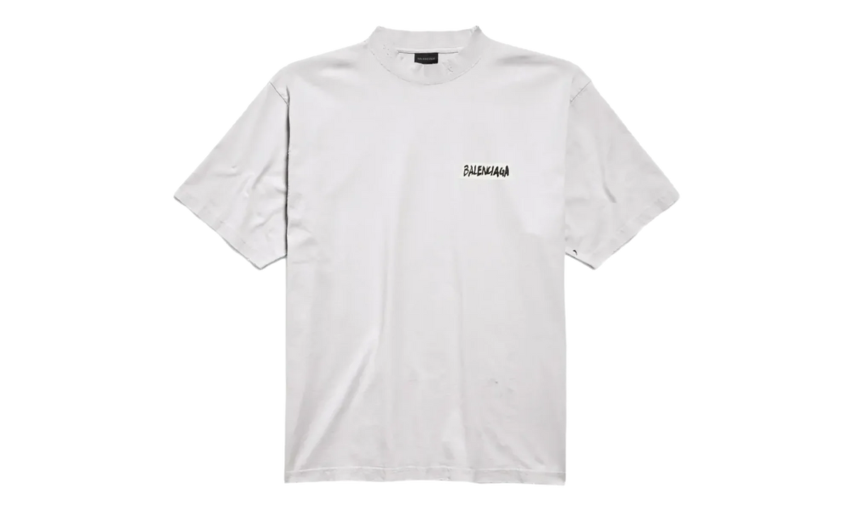 Medium Fit Crew Neck T-Shirt "Dirty White" 764235 TTVL6 9012