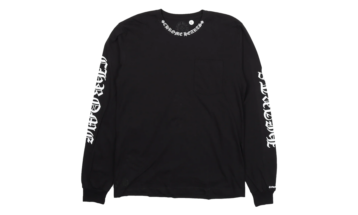 Neck Logo Longsleeve T-Shirt "Black" CHRM1133