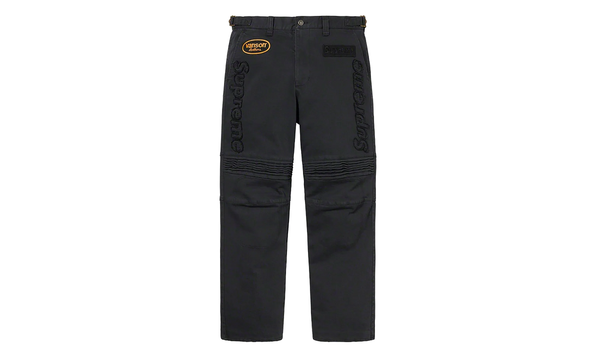 Vanson Leathers Cordura Pants "SS26 - Black" SU27262
