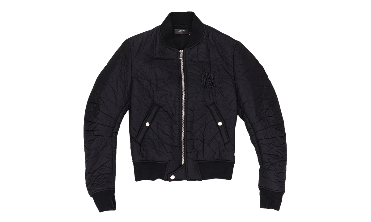 Tonal Crinkle Jacket "Black" PF22MOS011 BLACK
