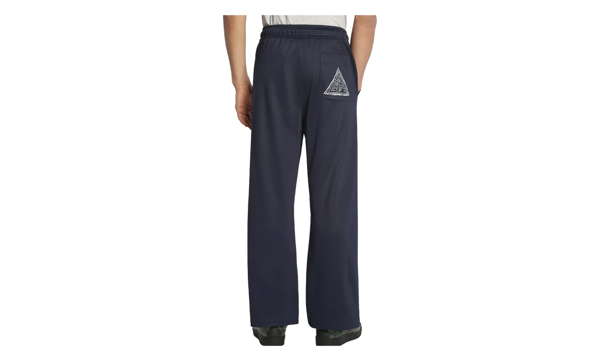 WIDE-LEG JOGGERS WITH STRIPE "Navy" RM TR0055 J132 A22 291