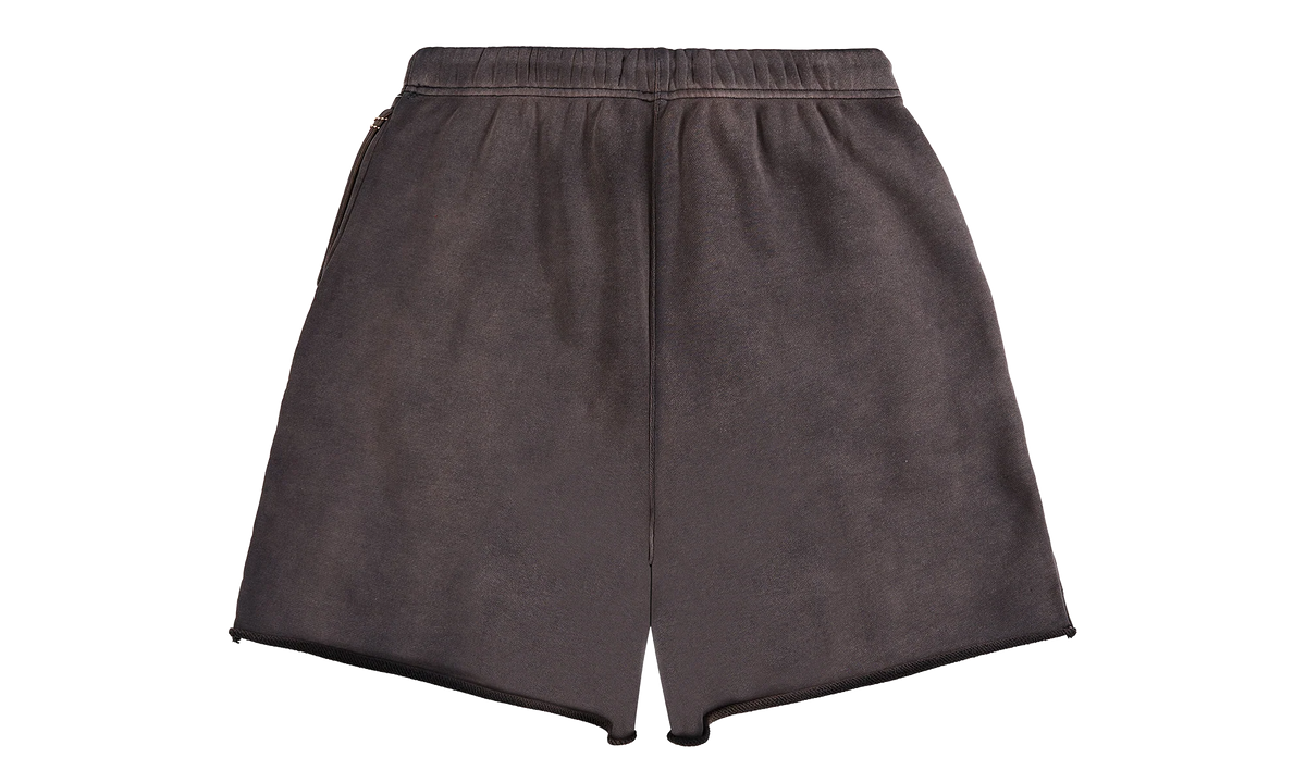 Worn Gothic Sweatshort "Black" P446 HWSP226