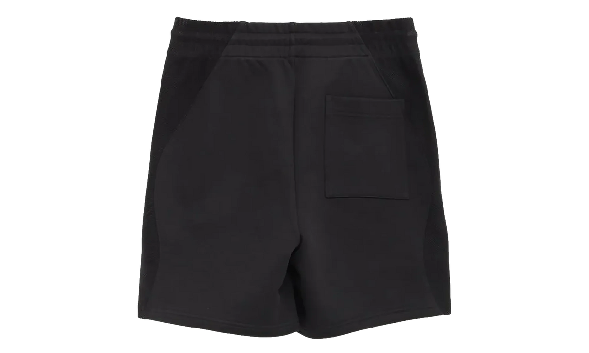 Squash Logo Flock Shorts "Black" MSS26JTR36901