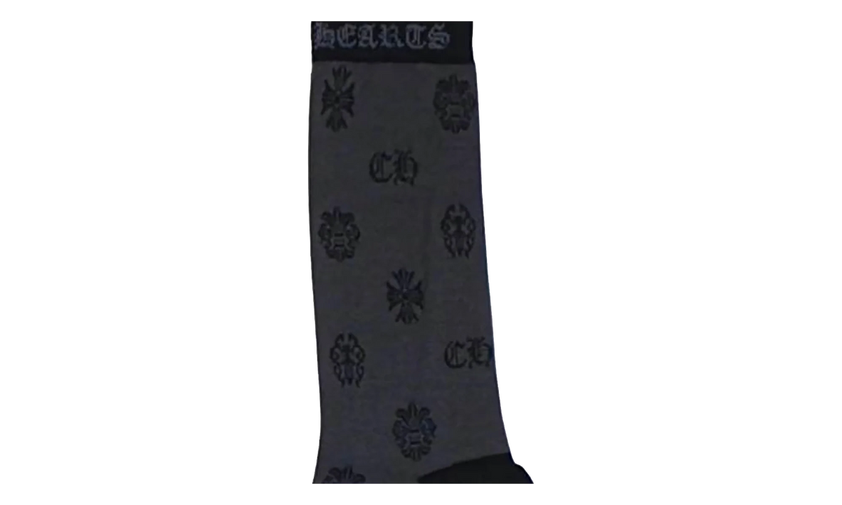 Monogram Socks (3 Pack) "Black / Grey" CHRM0906