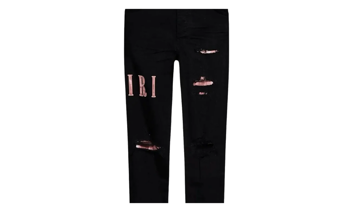 Tie Dye Core Logo Jean "Black" AMDNSY1016