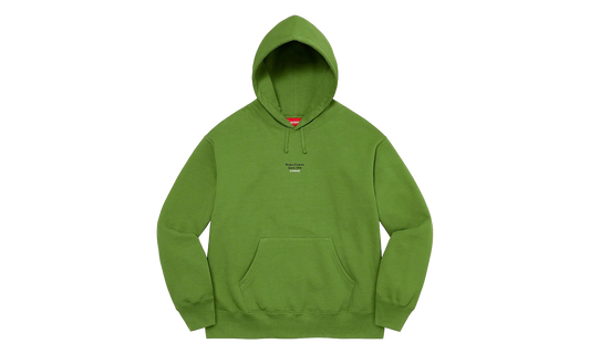 World Famous Micro Hooded Sweatshirt "SS23 - Green" SU27232