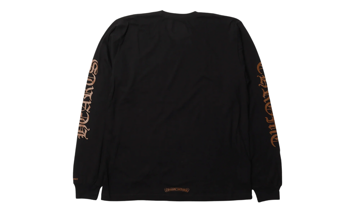 Neck Logo Long Sleeve Tee "Black / Brown" CHRM0908