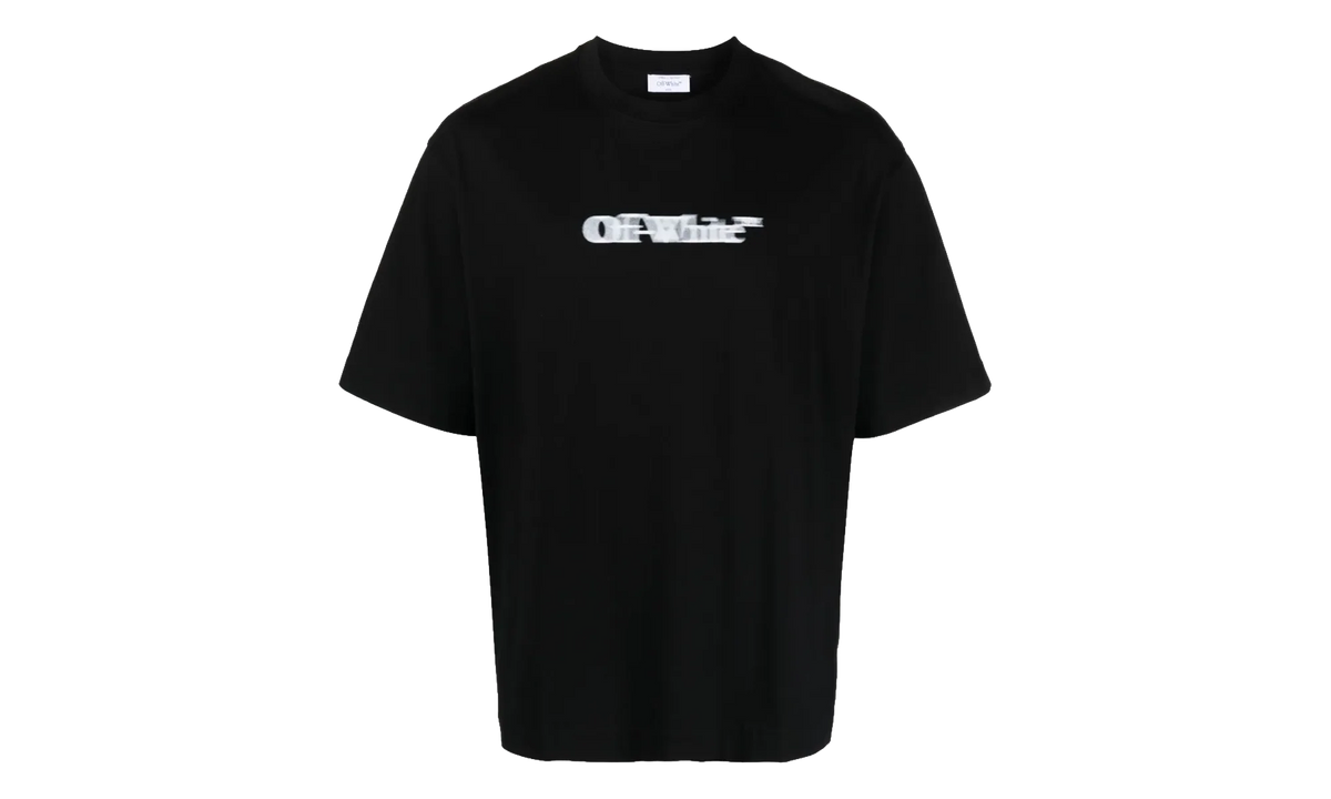 Blurred Logo T-Shirt "Black / White" OMAA120F23JER0021001