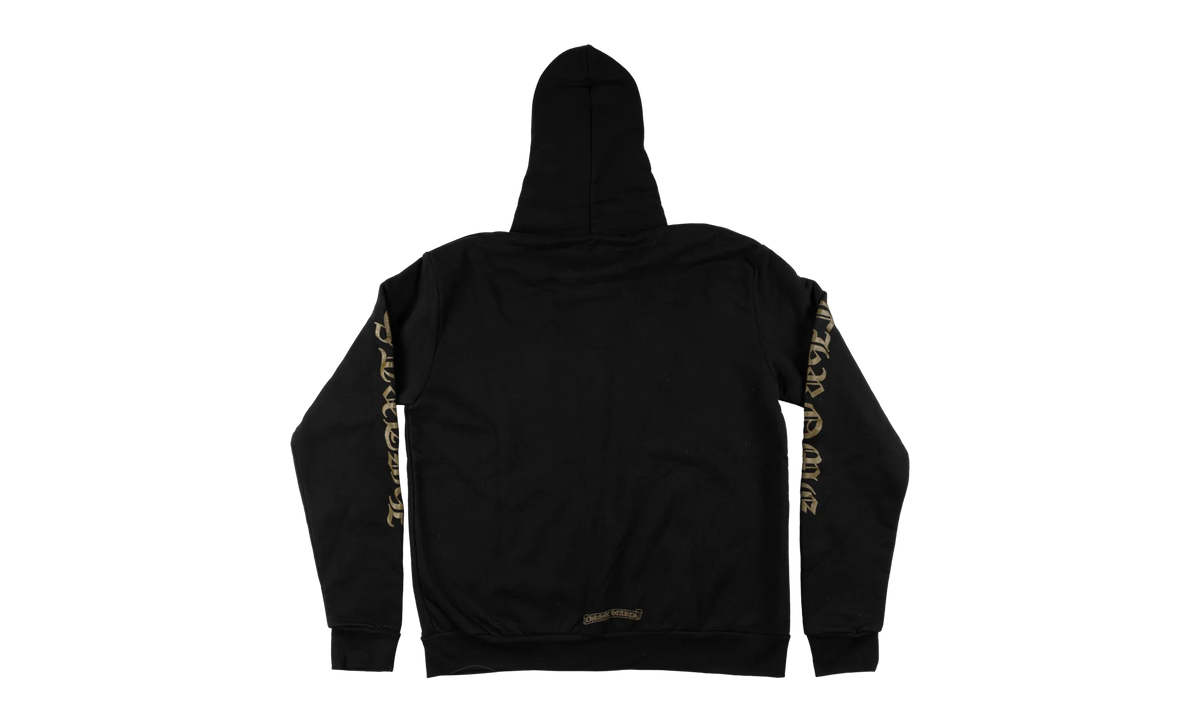 Vertical Logo Zip-Up Hoodie "Black/Olive" CHRM0852