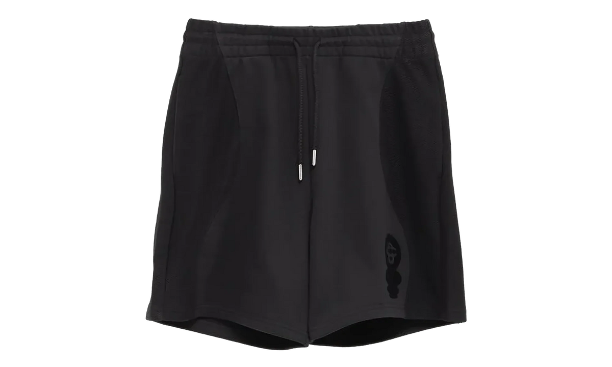 Squash Logo Flock Shorts "Black" MSS26JTR36901
