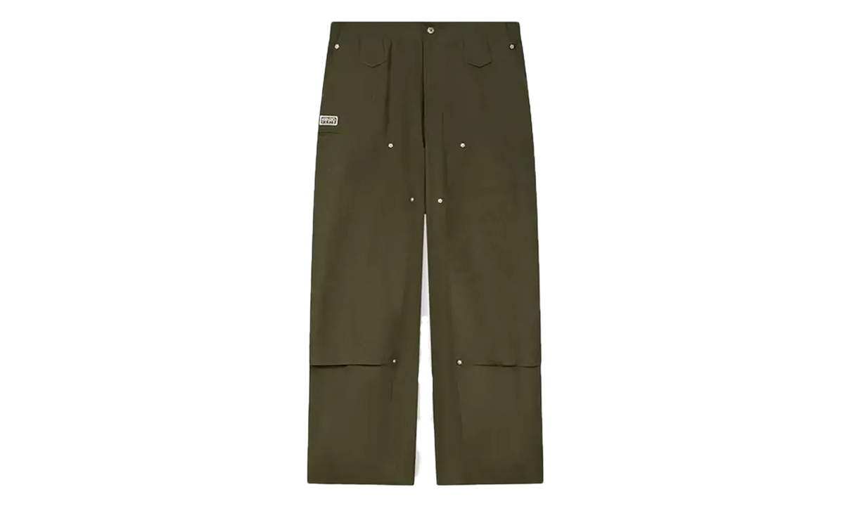 Weave Double Knee Pant "Dark Green" FF65PA2469HD51