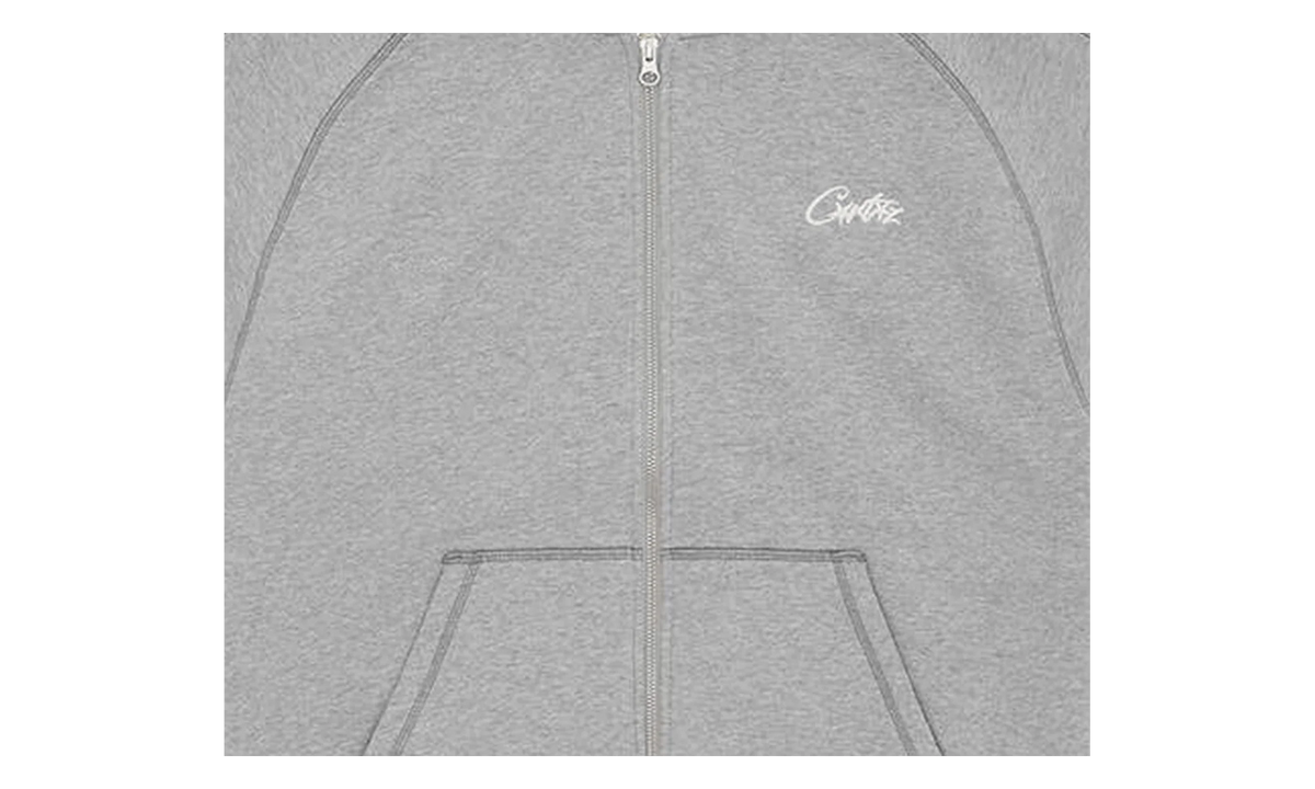 Thick Stitch Allstarz Zip Up Set "Grey" CO12