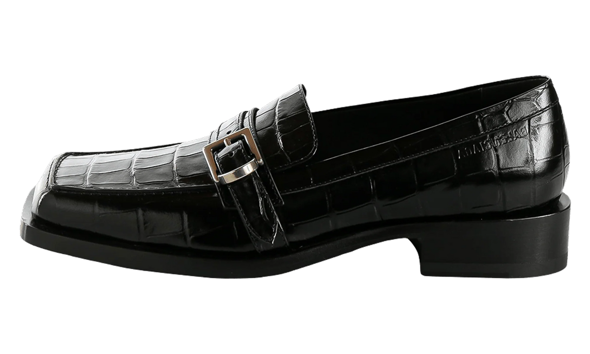 Bel Air Loafer WMNS "Black Crocodile Embossed Calfskin" 845962 WCB60 1000