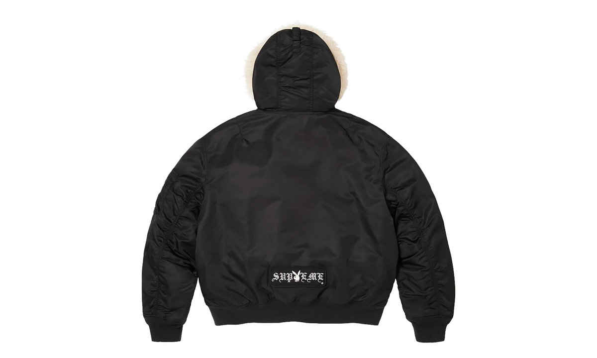 Playboy® Hooded MA-1 "SS26 - Black" SU27110