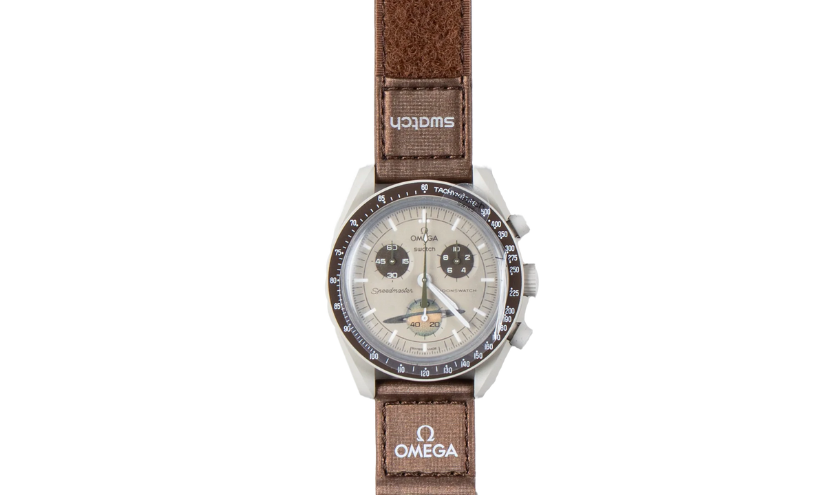 Swatch x Omega Bioceramic Moonswatch "Mission to Saturn" SO33T100