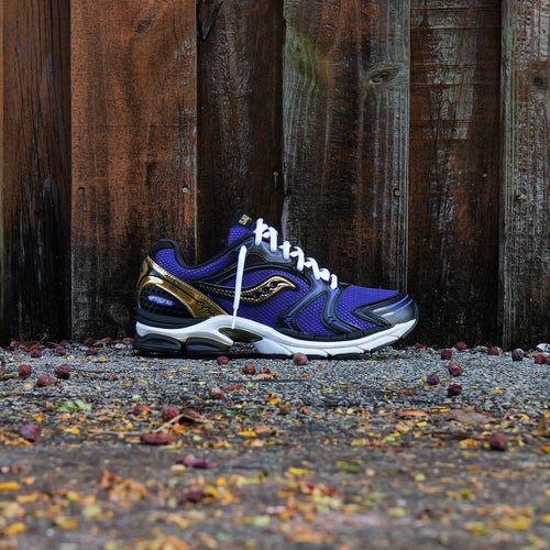 Mens Saucony ProGrid Triumph 4 (Purple/Gold)