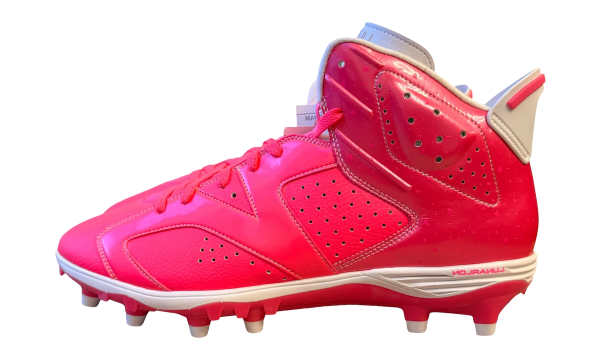 Jordan 6 Molded Cleats BCA "Vivid Pink / White" SU14 MNJDSP 793 M BCA