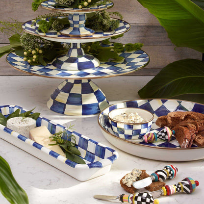 Royal Check Pinch Bowl