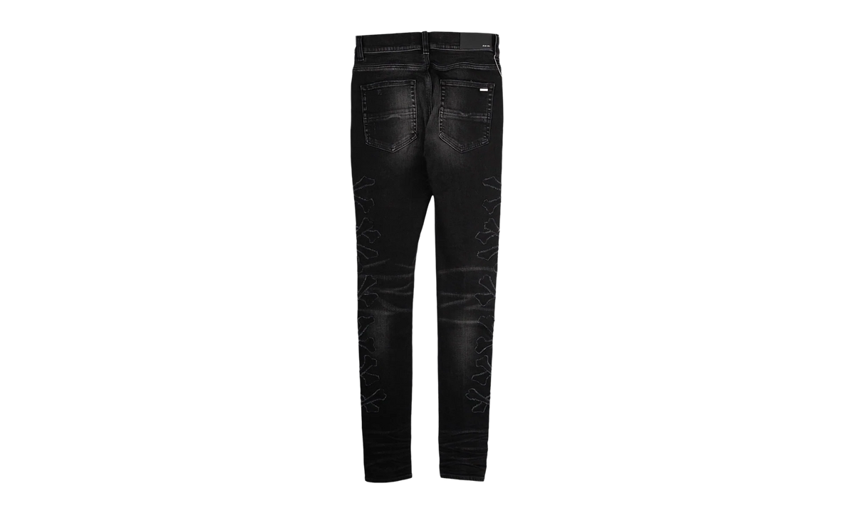 NY XO Bones Jeans "Aged Black" AMDNSY1181 023