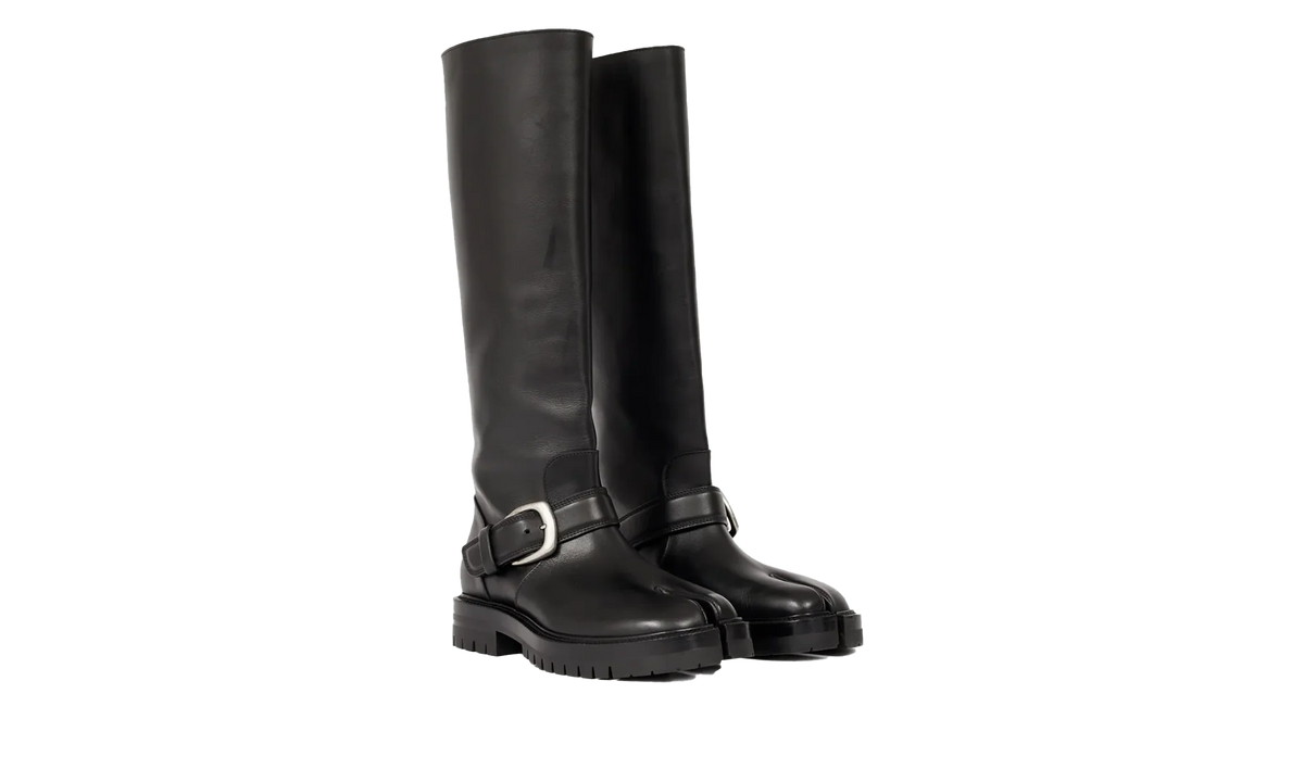 Tabi country knee-high boots WMNS "Black" S58WW0162 P3292 H8396