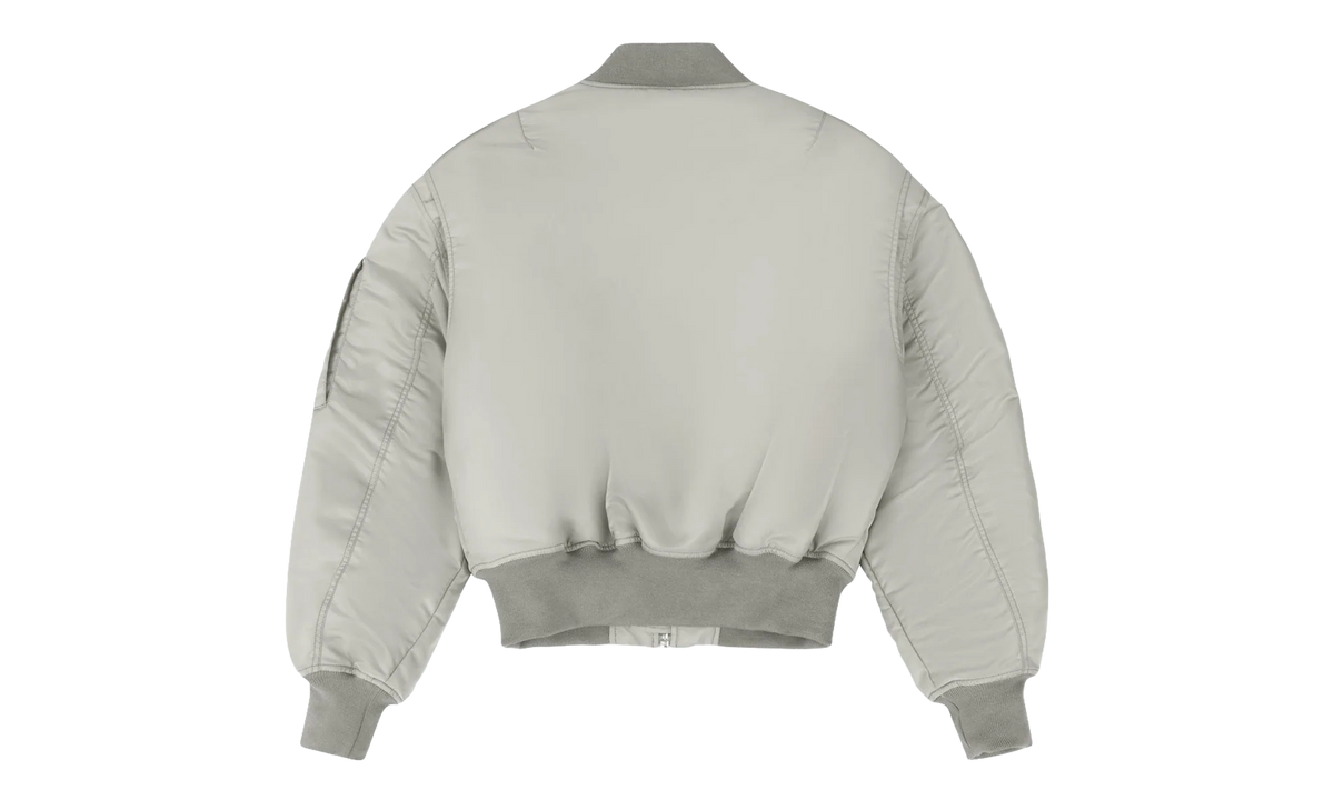Cropped Broad Bomber Jacket "Grey" ESU S25 1007 GR