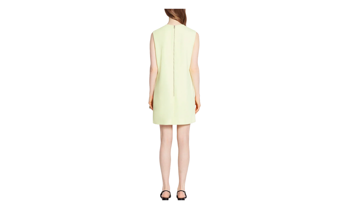 GATHERED NECK MINI DRESS "CITRON" RW DR0025 5606 P23_87