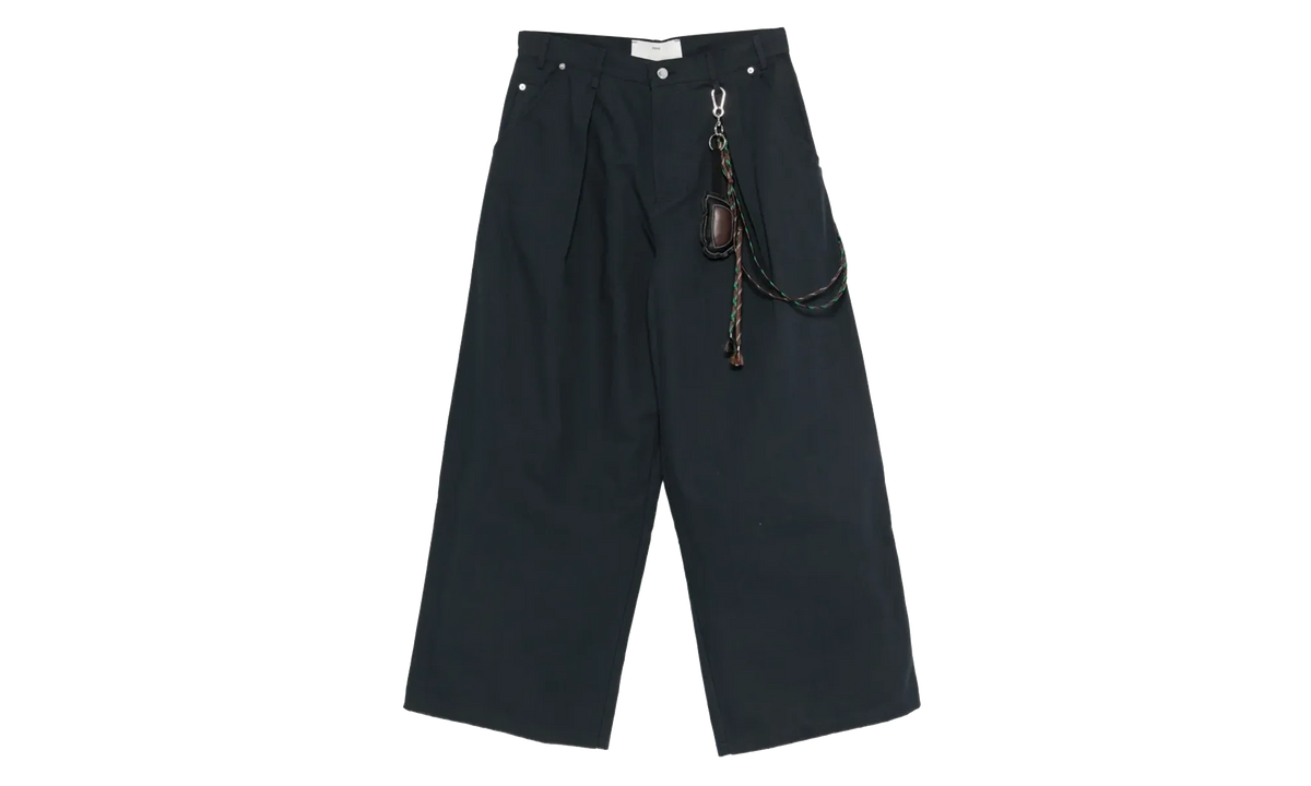 Super Baggy Pants "Cotton Moleskin - Black" 261 MPT103 DCNVBLK