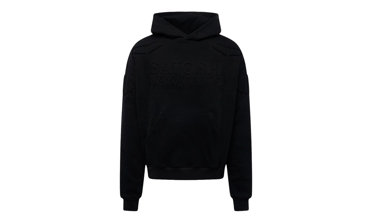 Moto Logo Hooded Sweatshirt "Black" SS25H0002 BLK