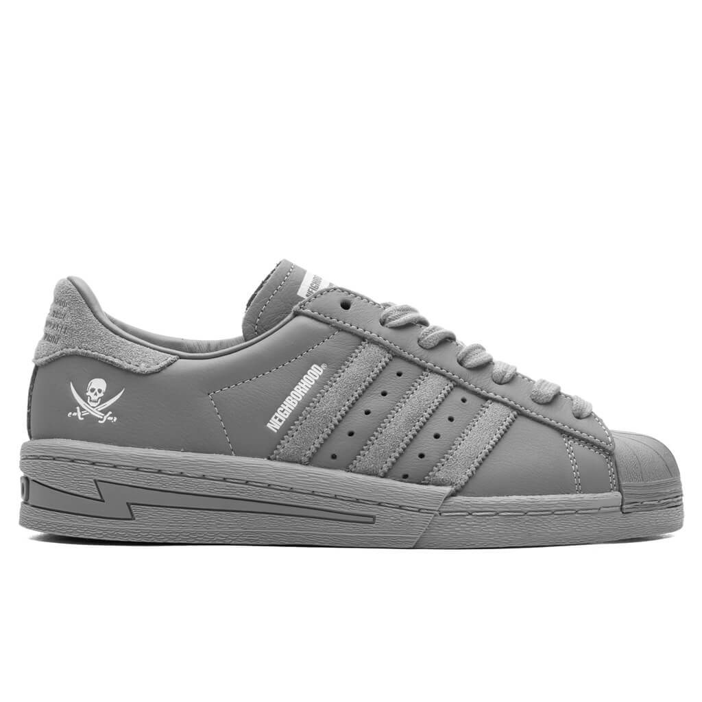 Adidas x Neighborhood Superstar - Grey/Grey/Cloud White