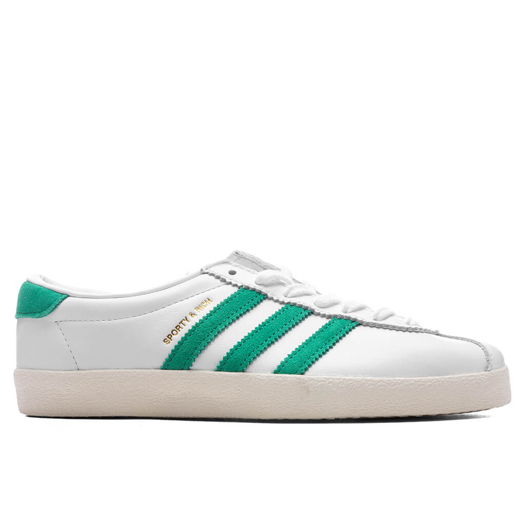 Adidas x Sporty & Rich Women's Blanc - Cloud White/Off White/Court Green