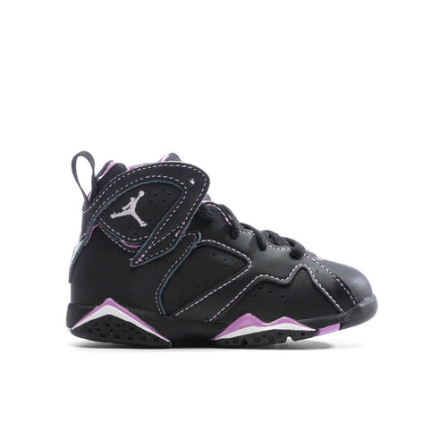 Air Jordan 7 Retro (TD) - Black/Barely Grape/Rush Fuchsia