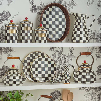 MacKenzie-Childs Courtly Check Charger/Plate